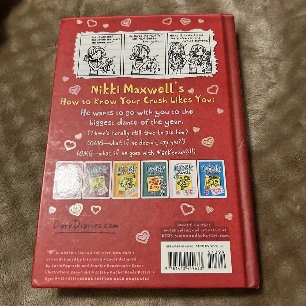 MINT DORK DIARIES Tales from a Not-So-Fabulous Life Book Rachel Renee Russell #1